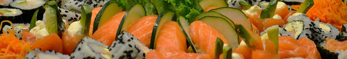 Eating Japanese Sushi at Sushi Gallery restaurant in Cerritos, CA.